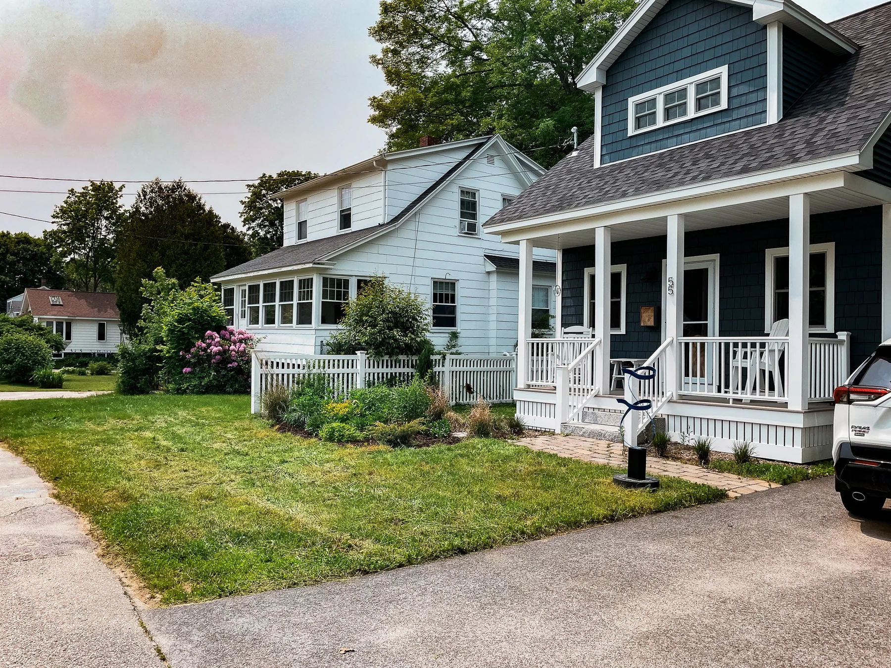 Residential Maine property maintained by Maine Lawn and Landscape