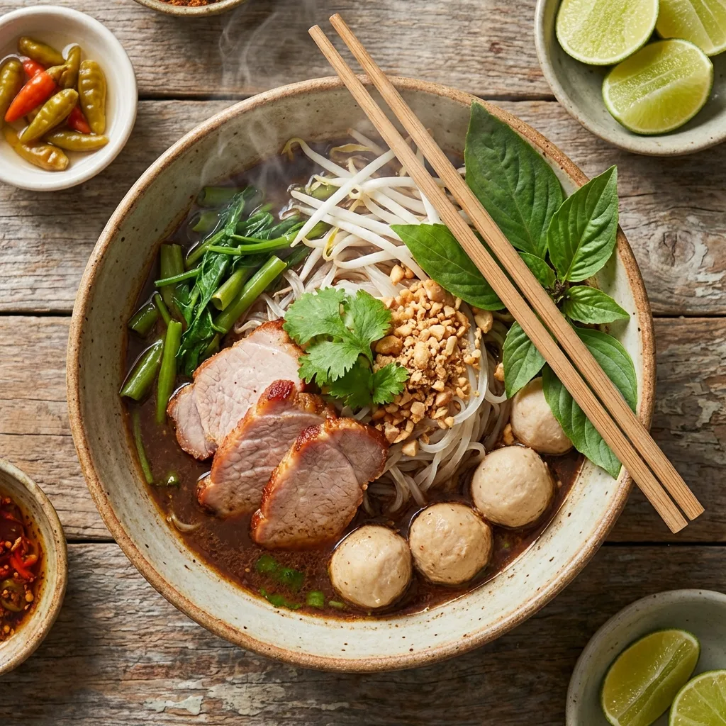 Restaurant dish photographed for editorial use